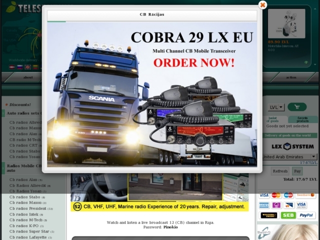 Telesputnik veikals, Nika-Balt, SIA